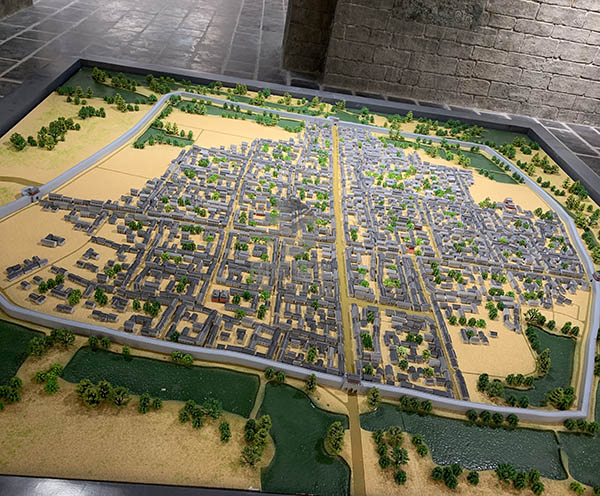 东乡族自治县建筑模型